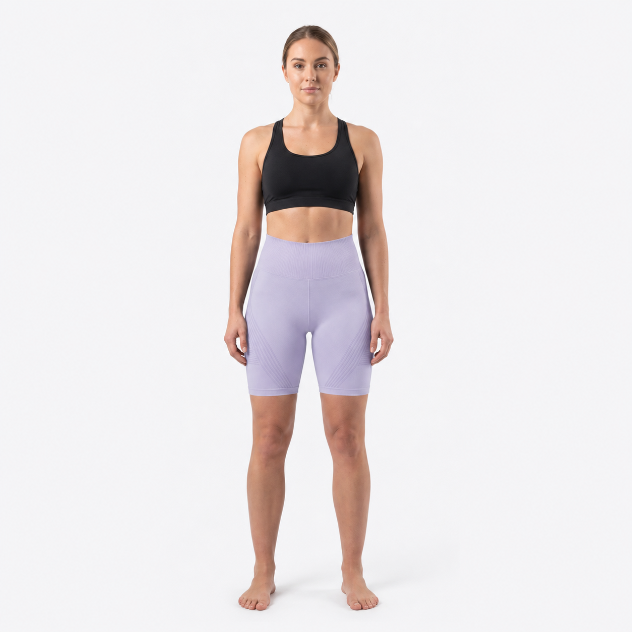 Short Sculptant 3D CELLFIT – Lavande (vue 1)