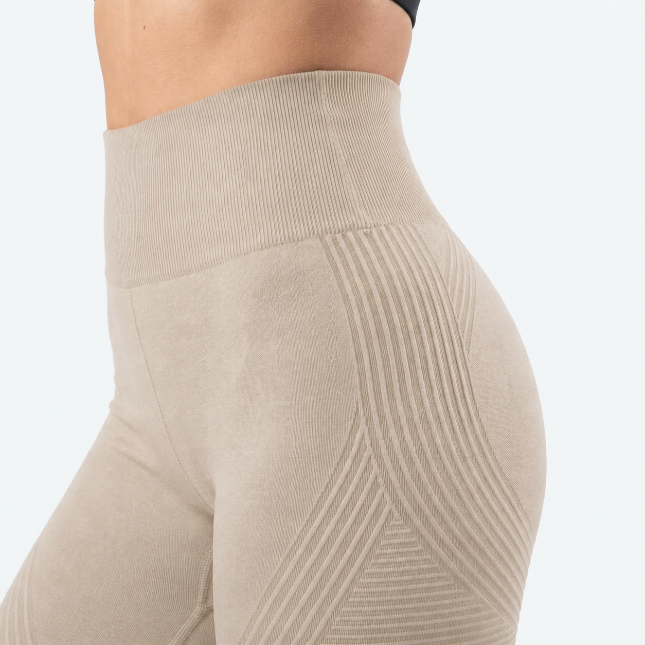 Legging Sculptant 3D CELLFIT – Beige (vue 4)